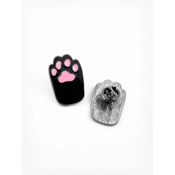 PIN PAWESOME CZARNY