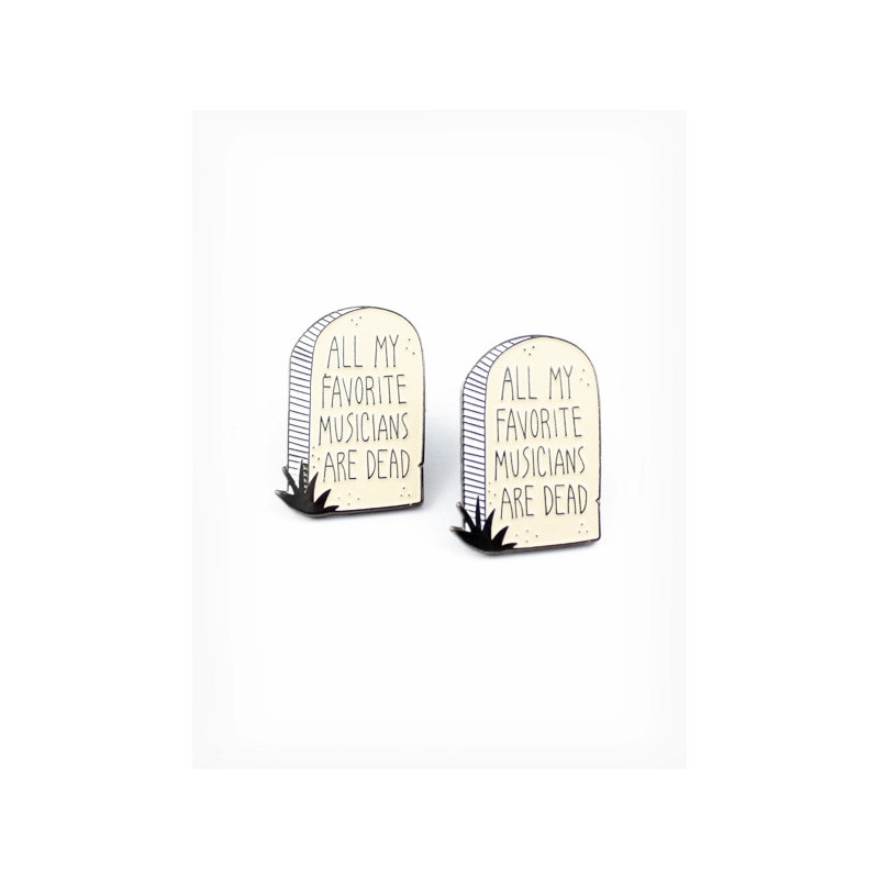 PIN DEAD MUSICIANS