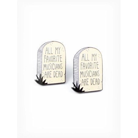 PIN DEAD MUSICIANS