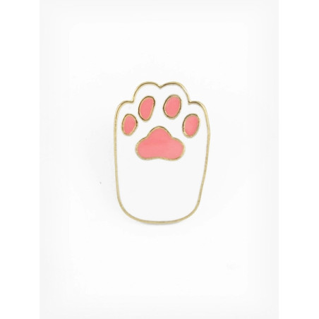 PIN PAWESOME BIAŁY