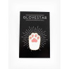 PIN PAWESOME BIAŁY