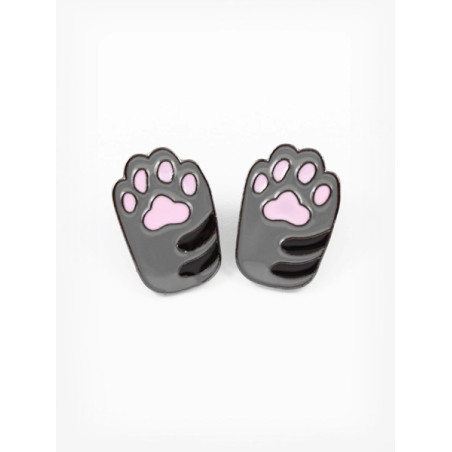 PIN PAWESOME SZARY