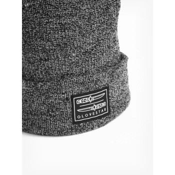 CZAPKA BEANIE GRUBY MELANŻ