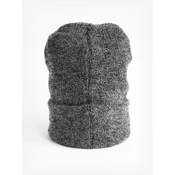 CZAPKA BEANIE GRUBY MELANŻ