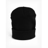 CZAPKA BEANIE CZARNA RÓŻA