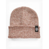 CZAPKA BEANIE MELANŻ BEŻOWA