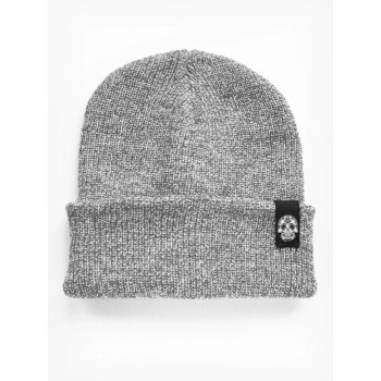 CZAPKA BEANIE MELANŻ SZARA