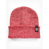 CZAPKA BEANIE MELANŻ CZERWONA