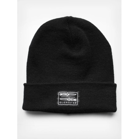 CZAPKA BEANIE CZARNA SZTYLETY