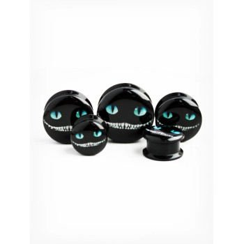 PLUG CHESHIRE CAT BLACK SMILE