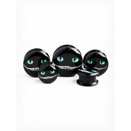 PLUG CHESHIRE CAT BLACK SMILE