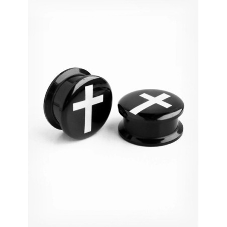 PLUG KRZYŻ CZARNY