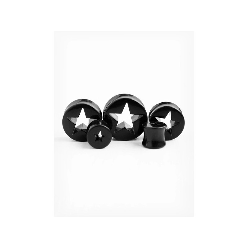 TUNEL STAR CUT - CZARNY