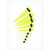 TAPER LEMON GLITTER