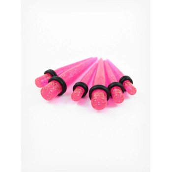 TAPER PINK GLITTER